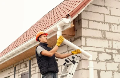 Pose et remplacement de gouttières à Ville-Savoye